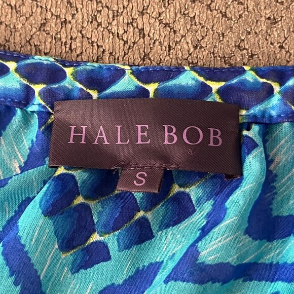 Hale Bob Blouse 100 % Silk, like new - Picture 3 of 6